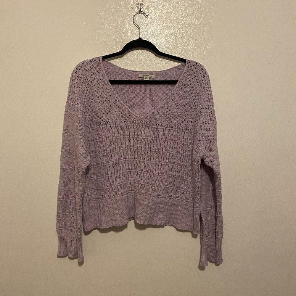 Light Purple American Eagle Sweater
